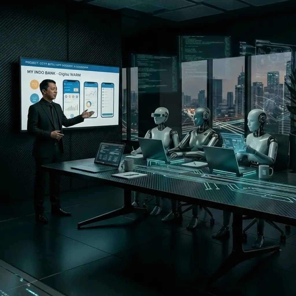 Qubitech team discussion